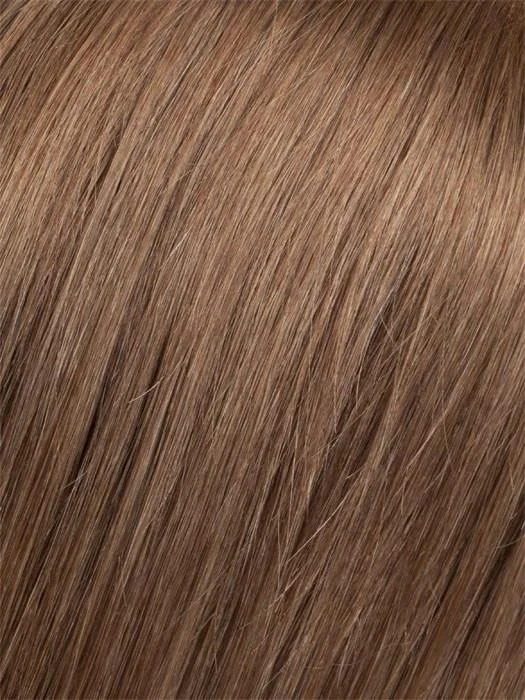 6/10T Medium Dark Brown Blended with Medium Chestnut Brown with Golden Brown Tips