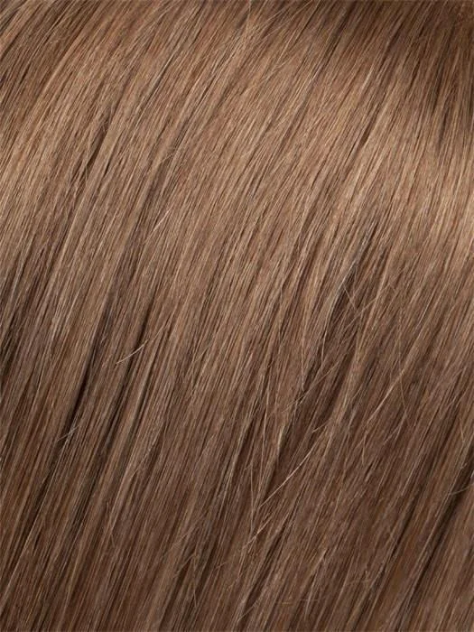 6/10T | Medium Dark Brown Blended with Medium Chestnut Brown with Golden Brown Tips