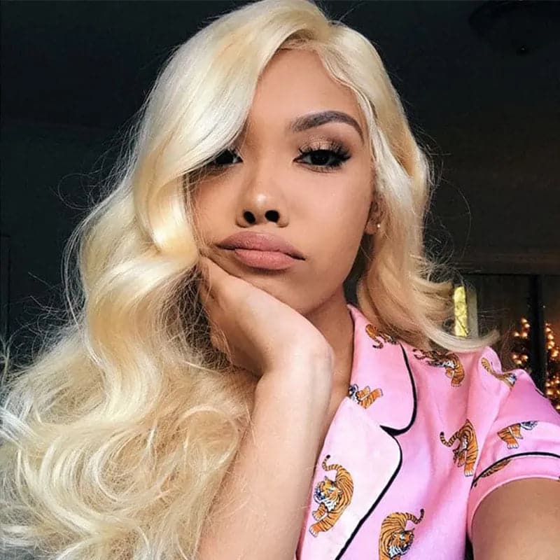 #613 Blonde 13 x 6 Lace Front Wig Human Hair