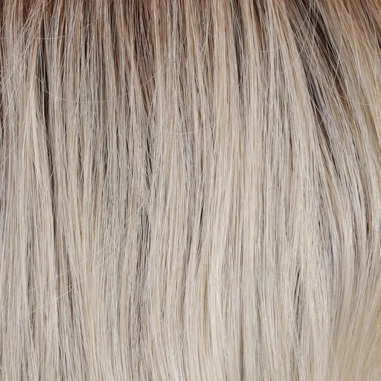 Bombshell Blonde | 12R/60/881001 | Golden Brown Root with a blend of white, pure blonde and satin blonde