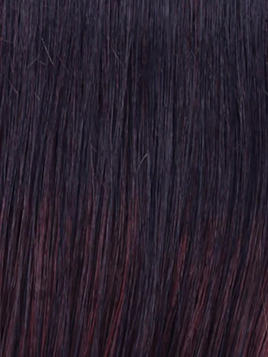 SS4/33 Shaded Eggplant | Dark Brown Evenly Blended with Dark Auburn and Dark Roots