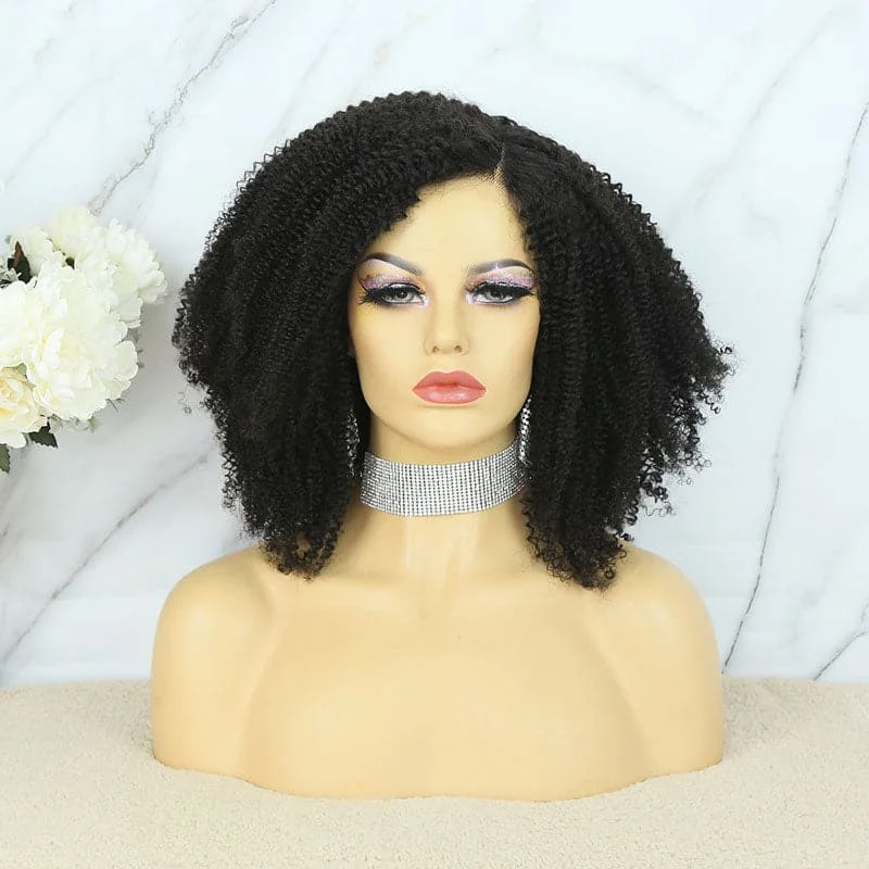 Uche - Afro Kinky Curly HD Lace 5X5 Lace Closure Wig