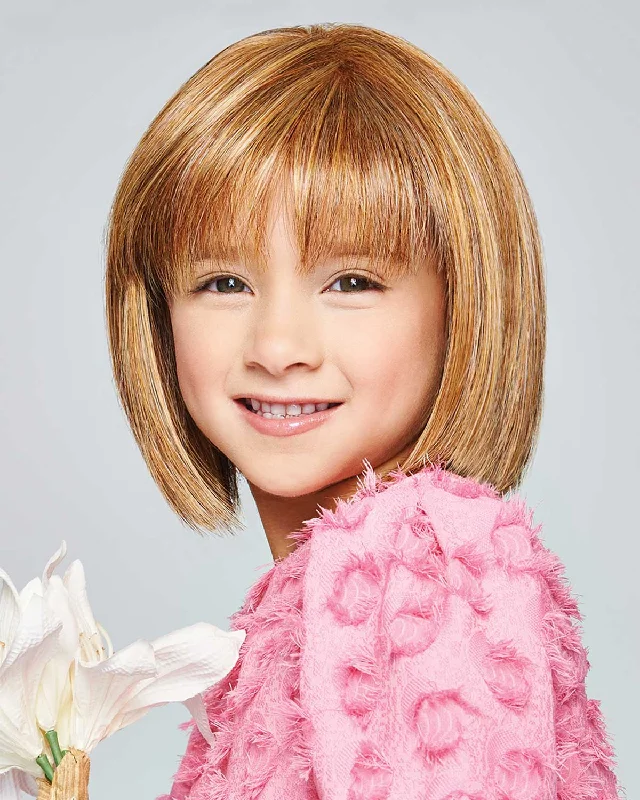 Pretty In Page-Ultra Petite | Kids Monofilament Crown Synthetic Wig by Hairdo