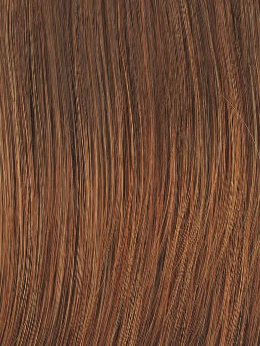 RL32/31 CINNABAR | Medium Dark Auburn Evenly Blended with Medium Light Auburn