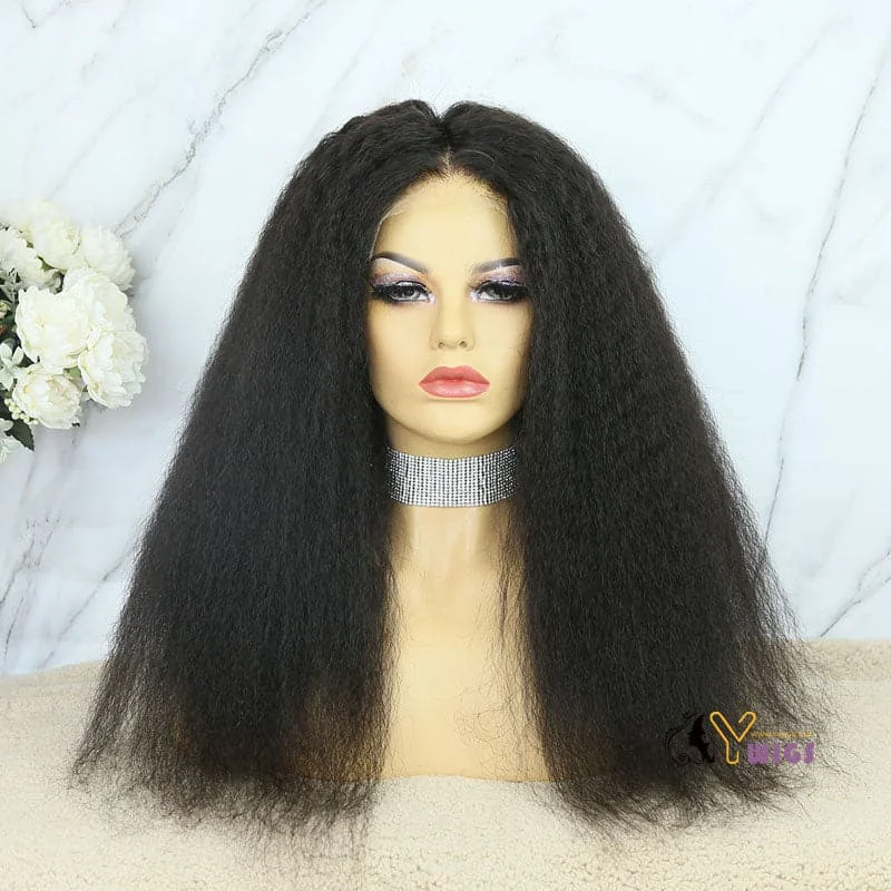 Lola Kinky Straight HD Lace 5X5 Lace Closure Wig