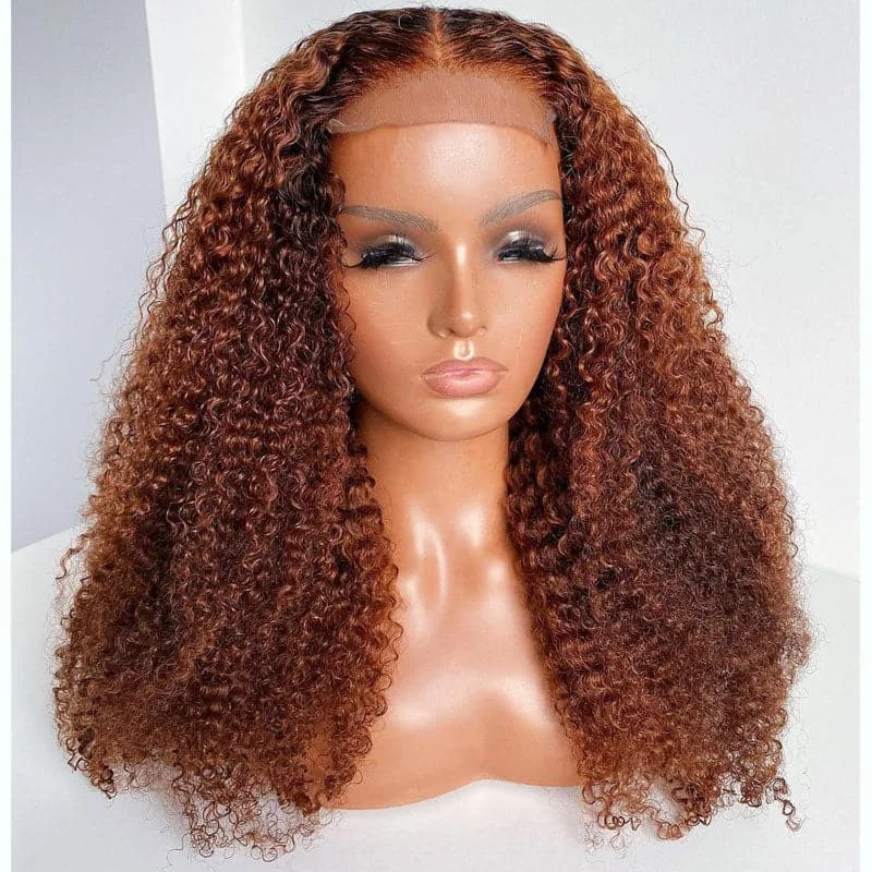 Chelle - Kinky Curly 5X5 Lace Closure Wig