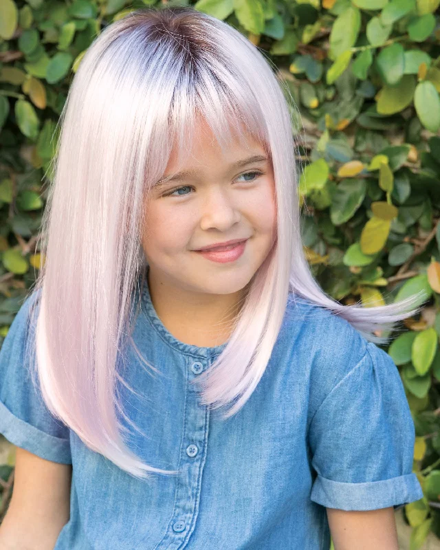 Miley | Kids Lace Front & Monofilament Top Synthetic Wig by Amore