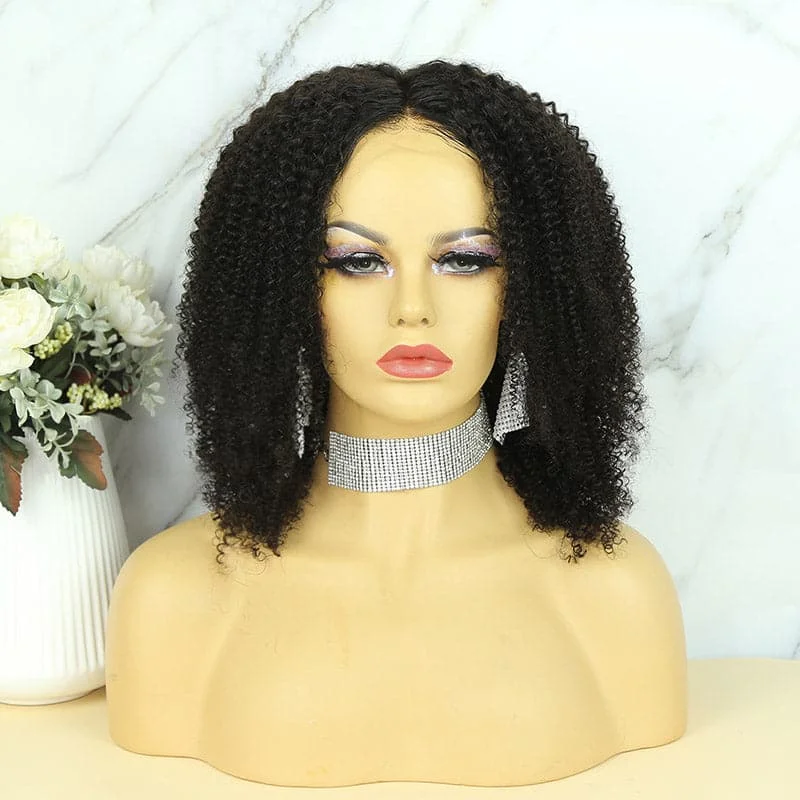 Joie - Kinky Curly HD Lace 5X5 Lace Closure Wig