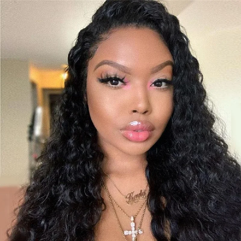 Curly 13x6 Lace Front Wig AC07