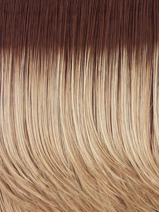 SS14 88 SHADED GOLDEN WHEAT Dark Blonde Evenly Blended with Pale Blonde Highlights and Dark Roots